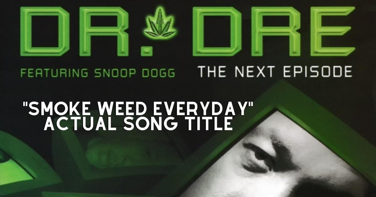 snoop dogg smoking weed everyday